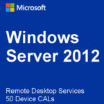 Windows Server 2012 Remote Desktop Services 50 Device CALs