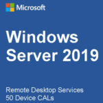 Windows Server 2019 Remote Desktop Services - 50 Device CALs