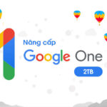 Nâng cấp Google One - 2 TB (5 thành viên)