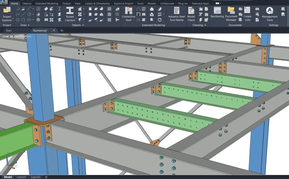 Advance Steel bản quyền (1 năm)